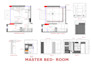 create interior design 3d rendering of apartment house home